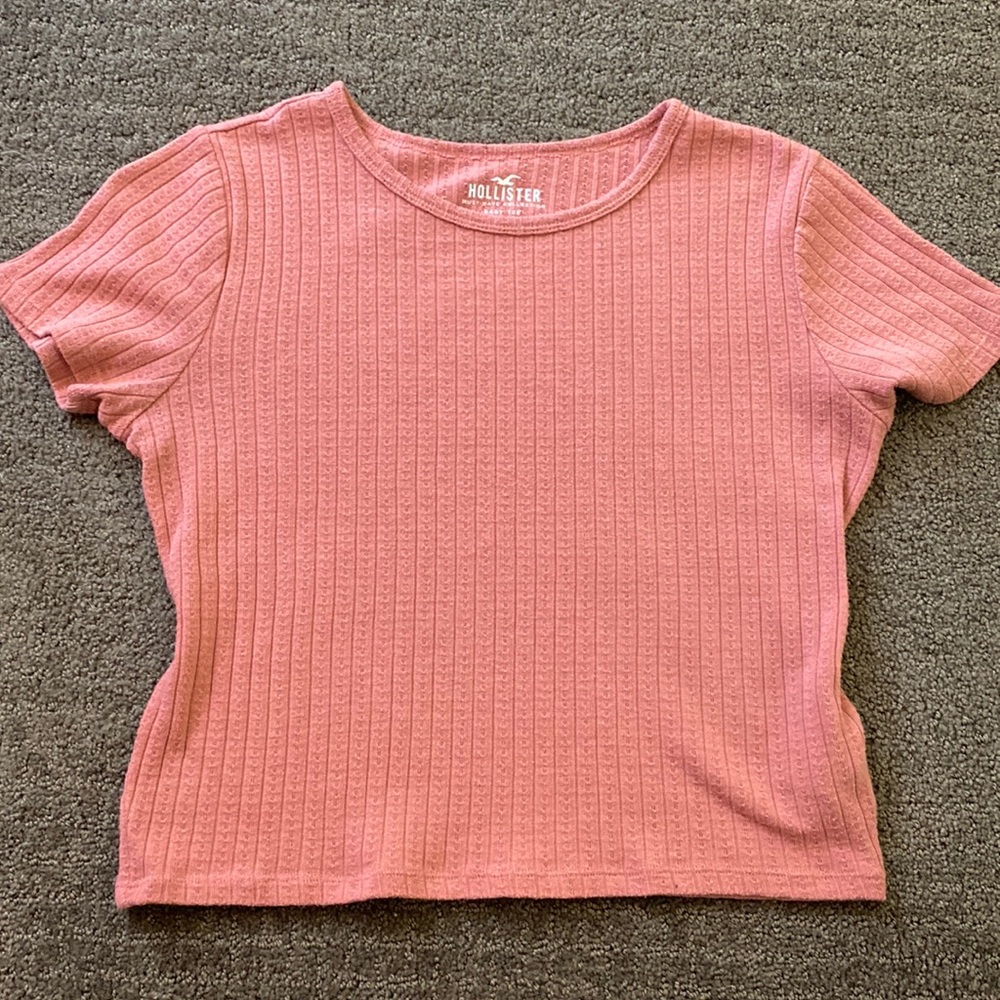 Hollister baby tee knit size medium